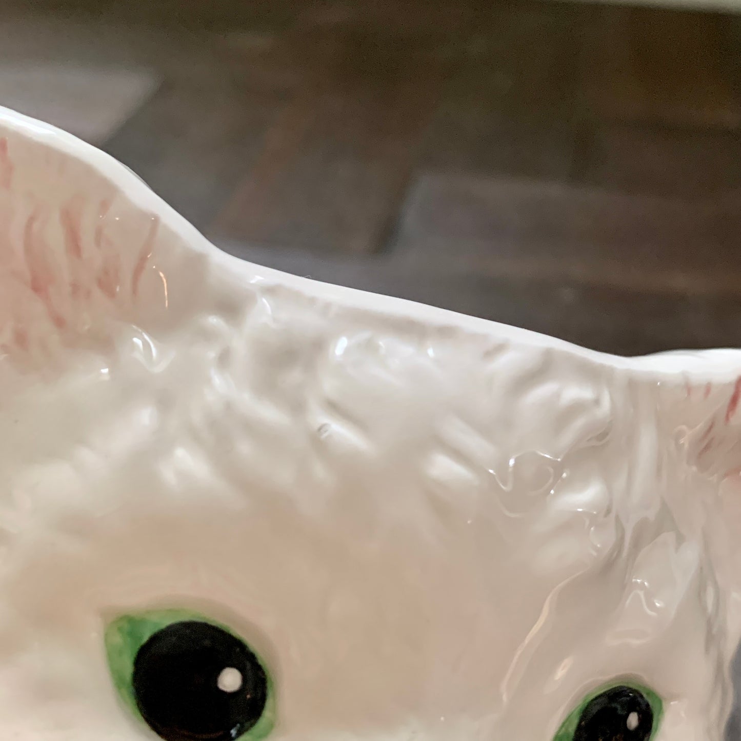 AVON ◇ Blue rose cat mug ③