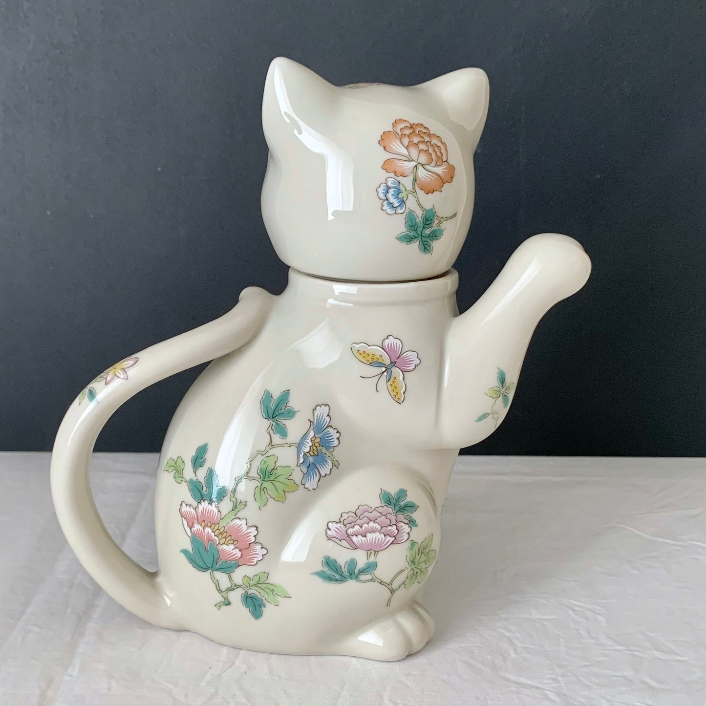 Takahashi san francisco ◇ Cho-cho cat teapot