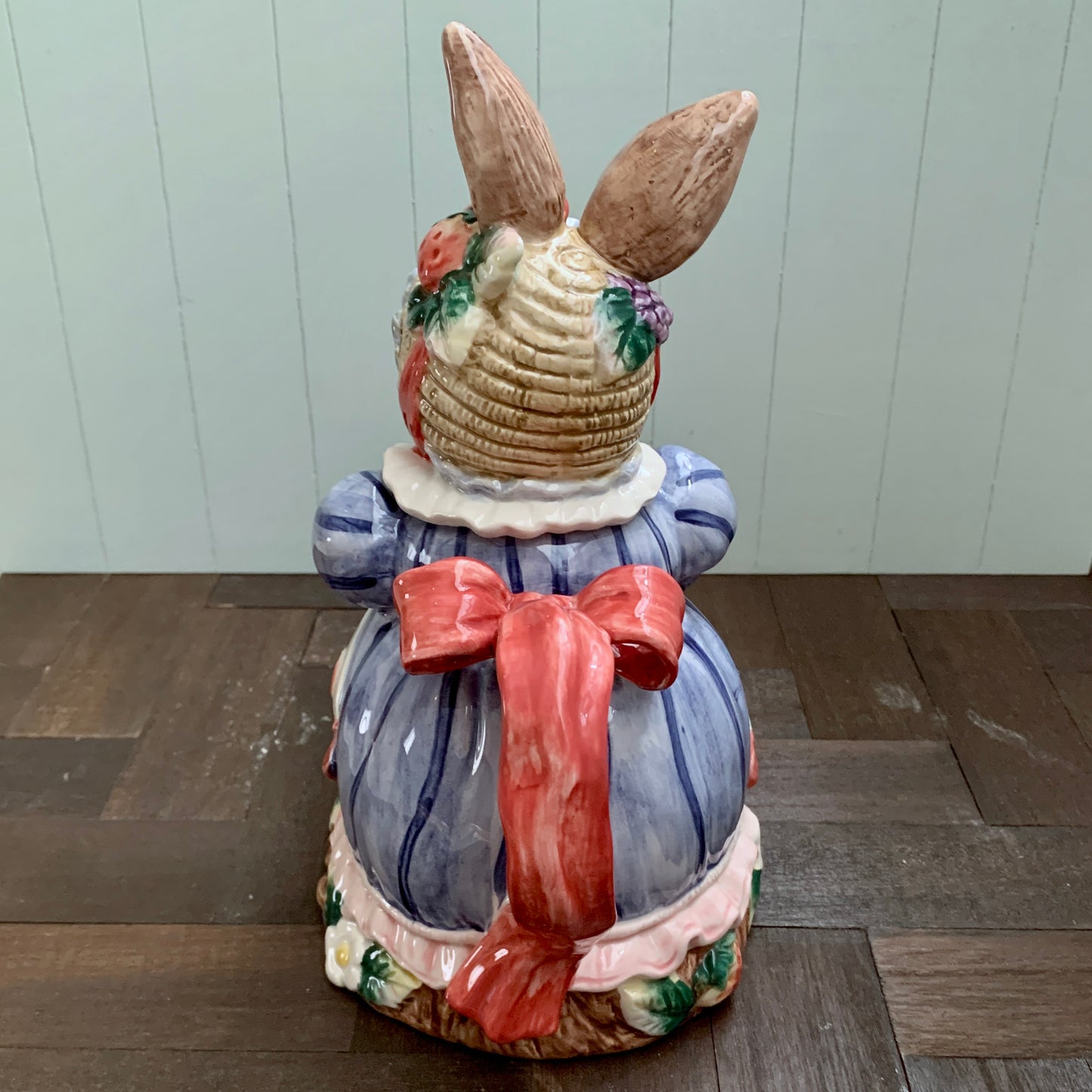 Fitz and Floyd ◇ Strawberry Rabbit Teapot