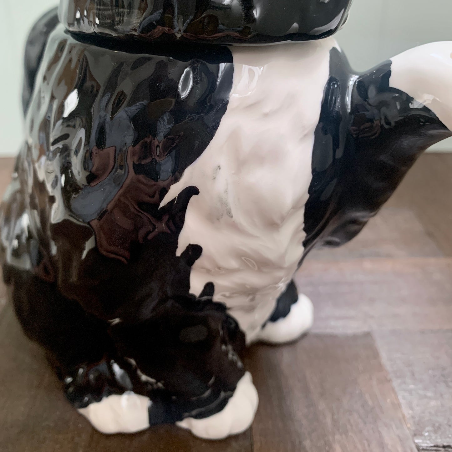 CINDY SUGAWARA ◇ Bicolor cat teapot