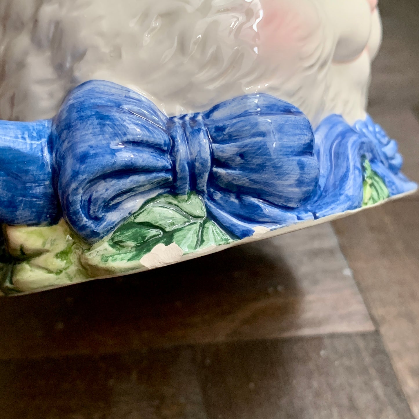 AVON ◇ Blue rose cat mug ①