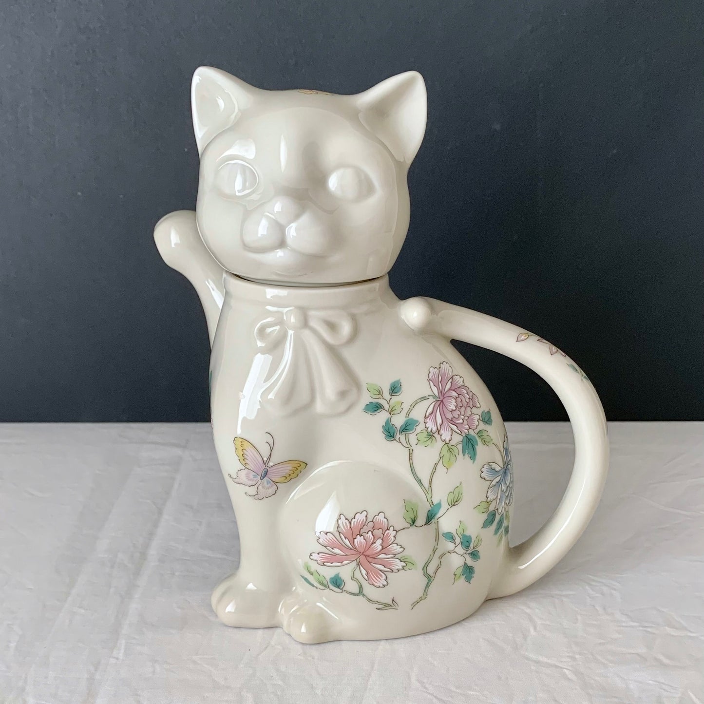 Takahashi san francisco ◇ Cho-cho cat teapot