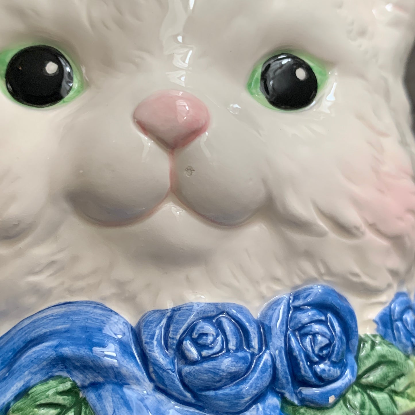 AVON ◇ Blue rose cat mug ②