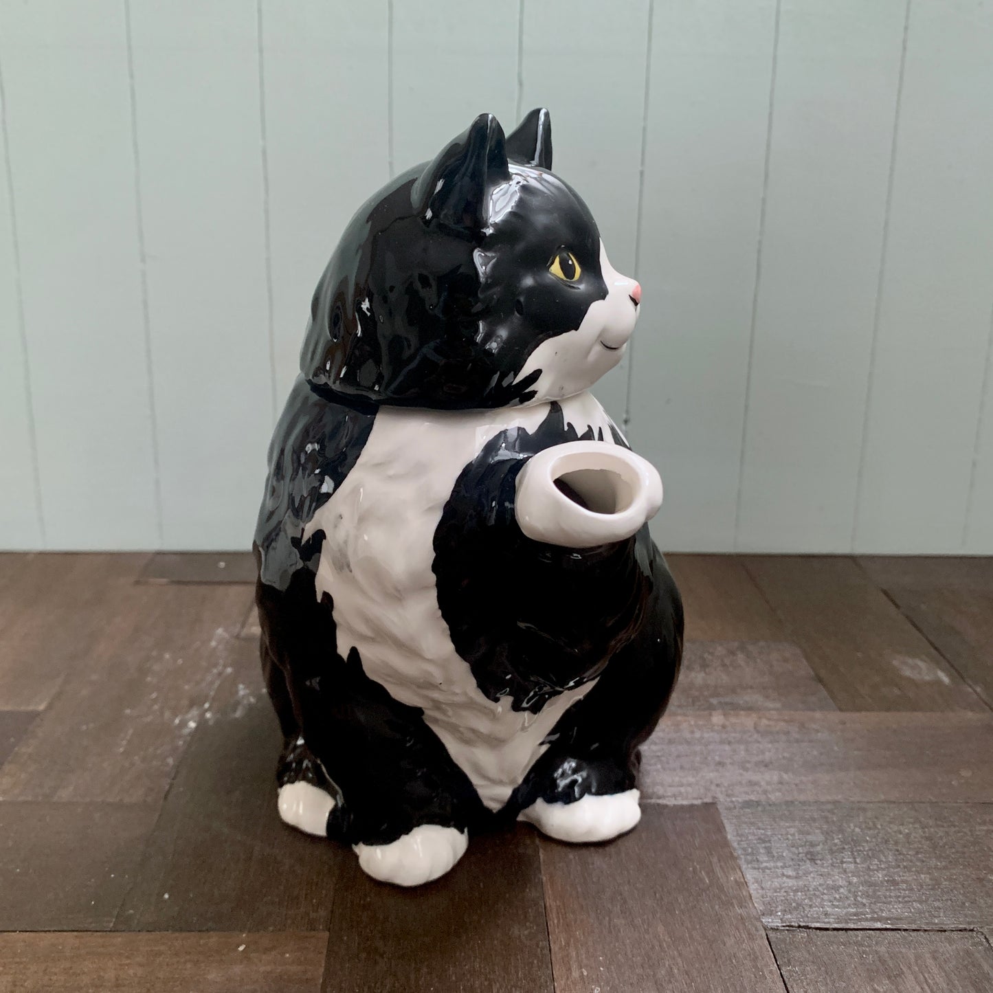 CINDY SUGAWARA ◇ Bicolor cat teapot