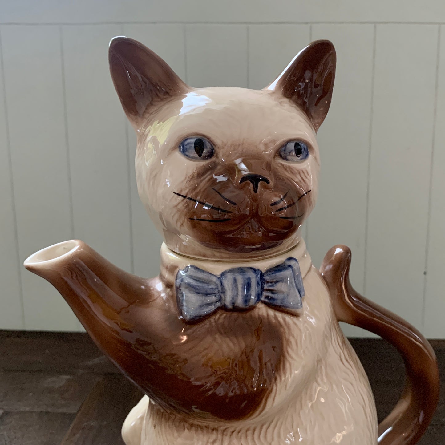 H.J WOOD ◇ Siamese Cat Teapot