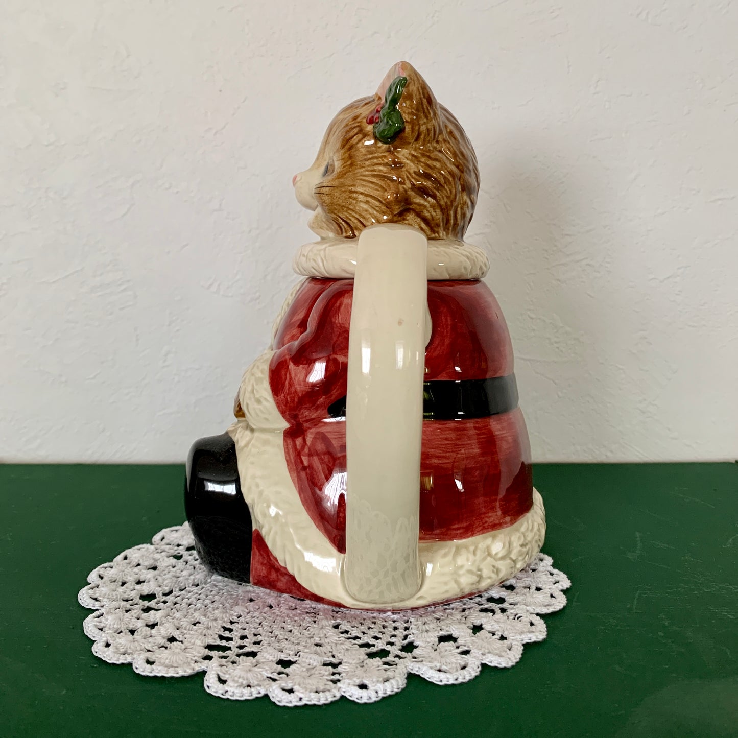 OTAGIRI JAPAN ◇ Christmas Santa Cat Teapot Set