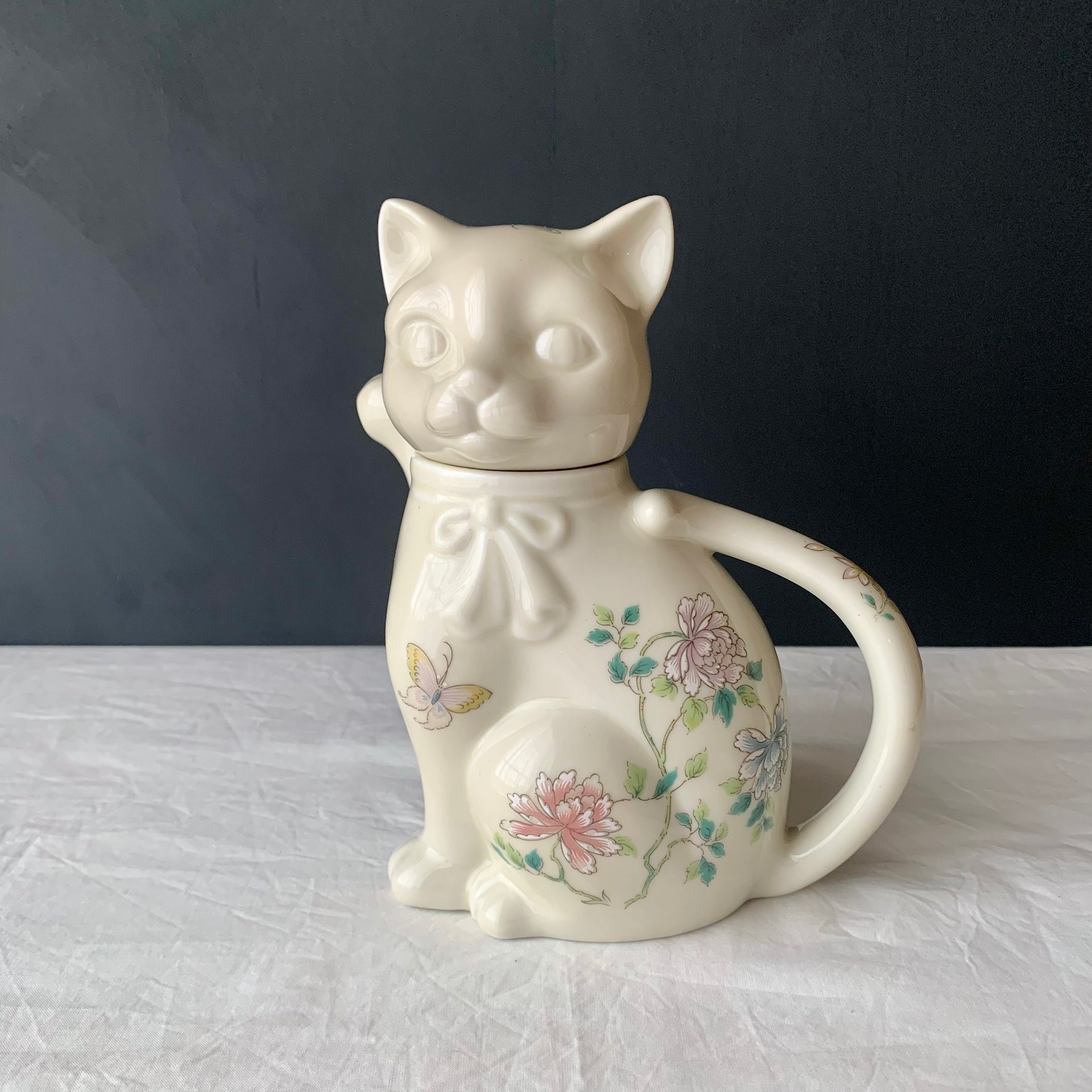 Takahashi san francisco ◇ Cho-cho cat teapot