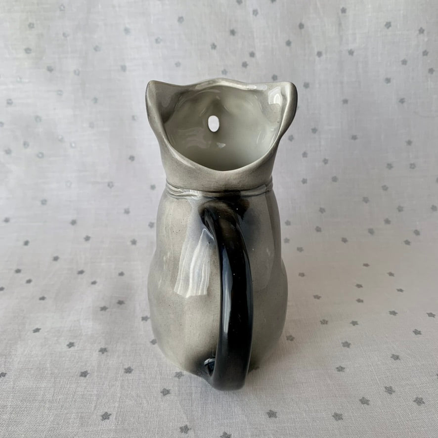 Tony wood studio ◇ Russian blue cat milk jug 1