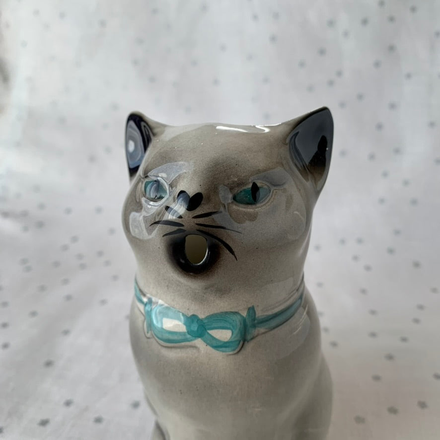 Tony wood studio ◇ Russian blue cat milk jug 1