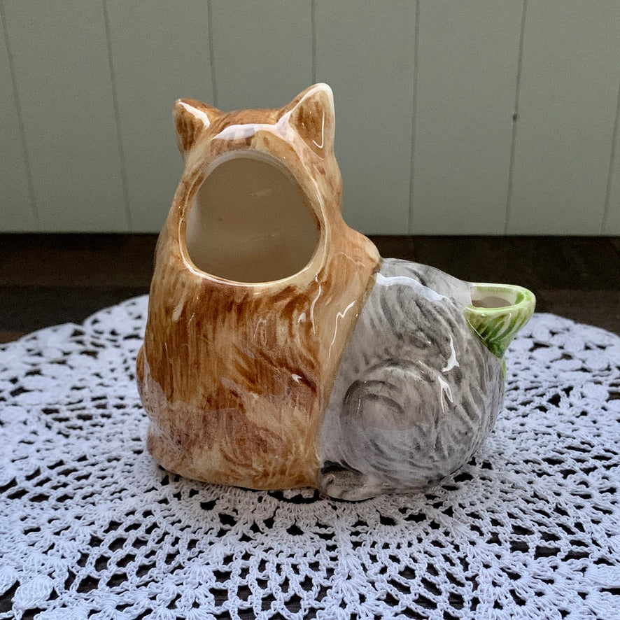 Takahashi San Francisco ◇ Strawberry Cat Sugar pot & milk jug