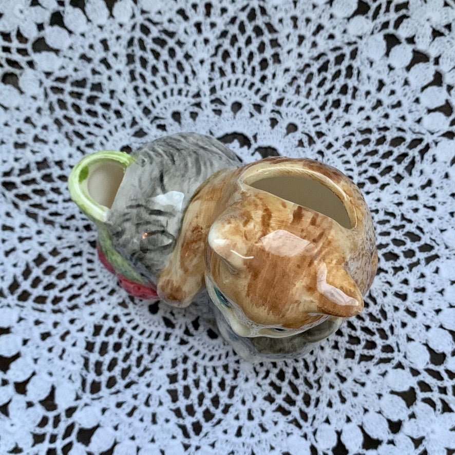 Takahashi San Francisco ◇ Strawberry Cat Sugar pot & milk jug