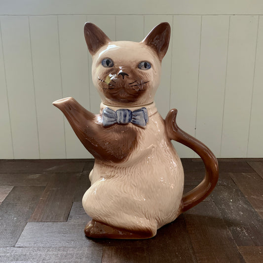 H.J WOOD ◇ Siamese Cat Teapot