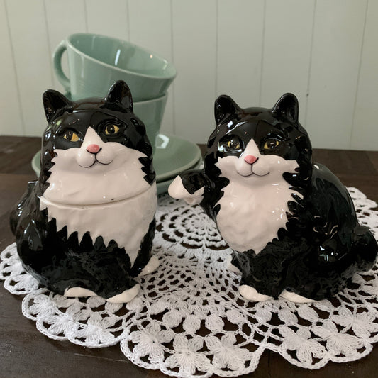 CINDY SUGAWARA ◇ Bicolor cat sugar&milk set