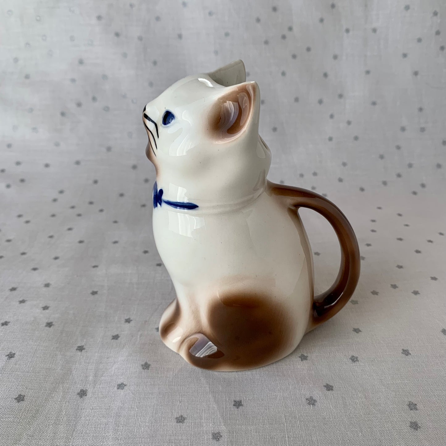 Tony wood studio ◇ Siamese cat milk jug 1