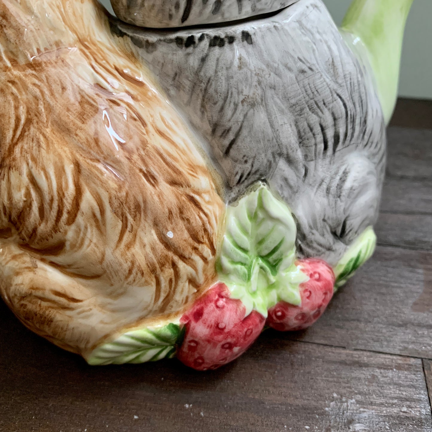 Takahashi San Francisco ◇ Strawberry Cat Teapot