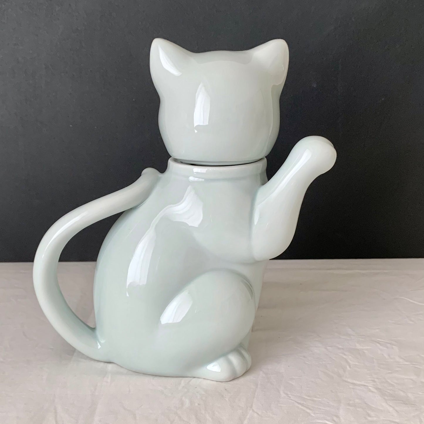 Takahashi san francisco ◇ Snow white cat teapot