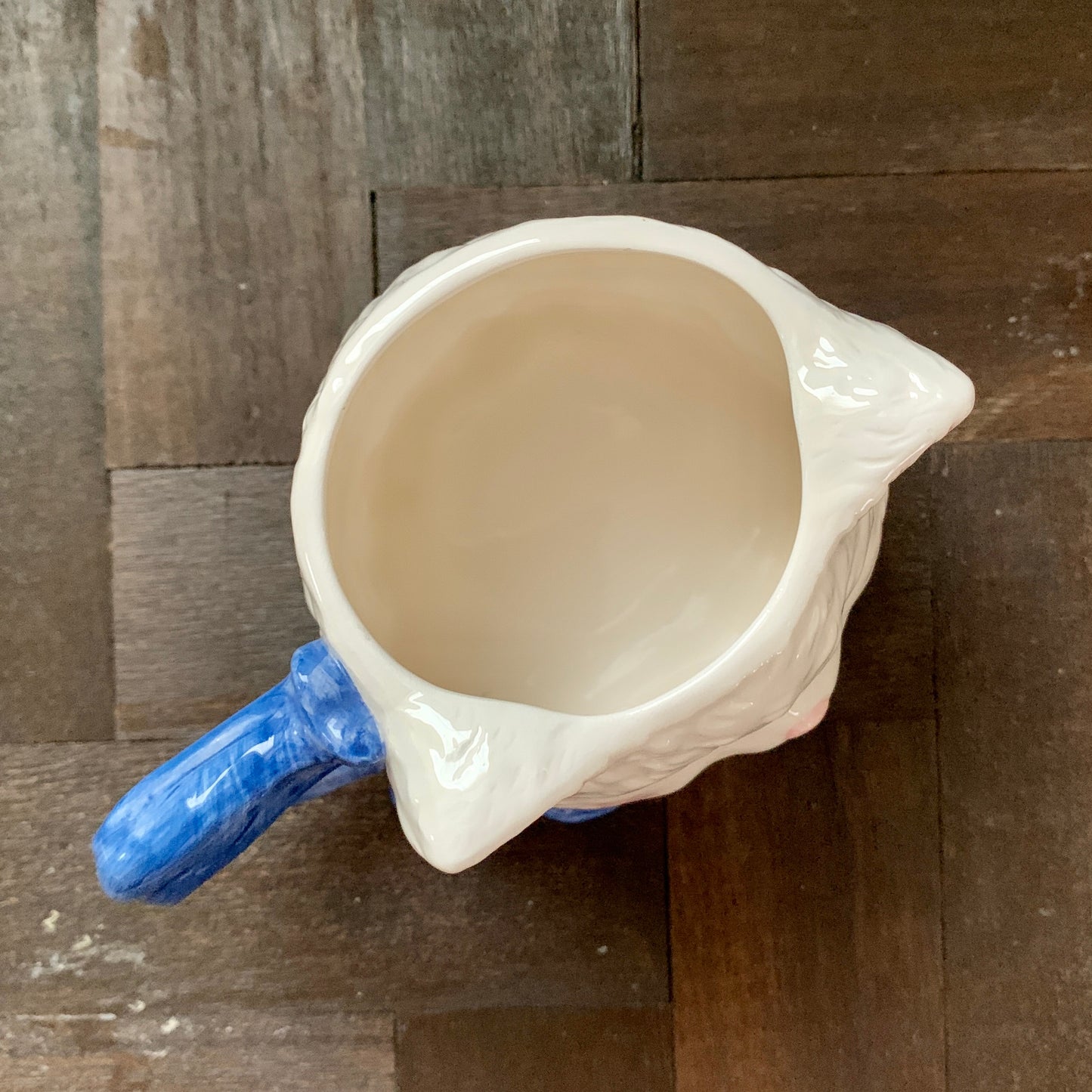 AVON ◇ Blue rose cat mug ③